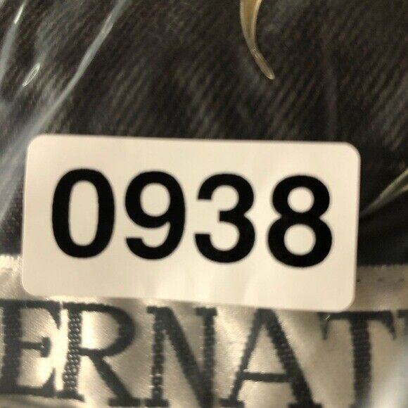 Vintage L Mens Denim Jean Jacket Embroidered faded black index international 938 - Picture 4 of 9